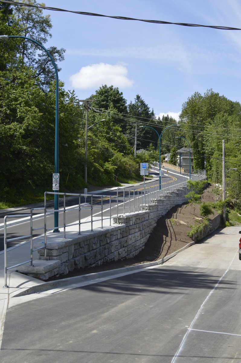 columns, steps, and caps