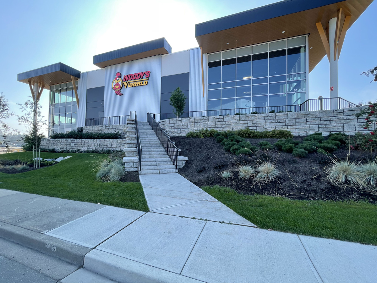 columns, steps, and caps