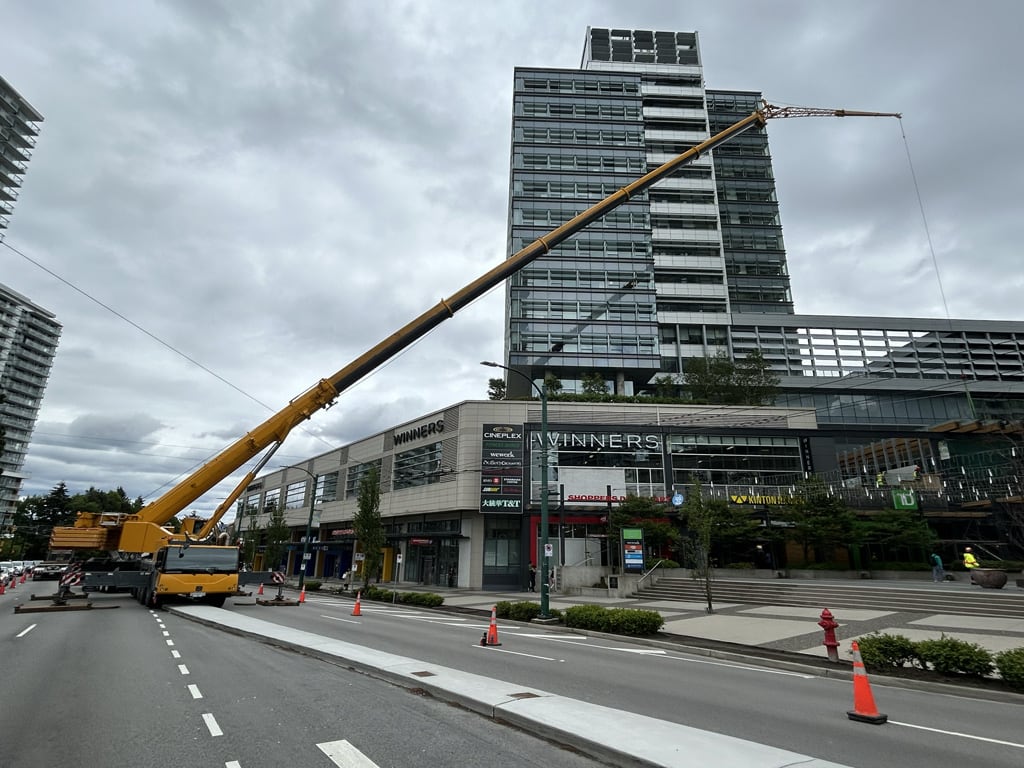 hydraulic all-terrain crane