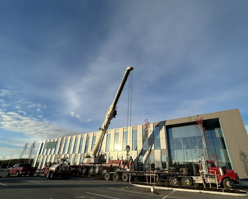 hydraulic crane